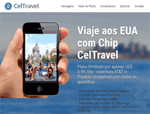 Tablet Screenshot of celtravel.com